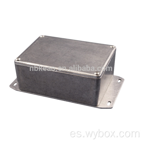 Caja de caja de aluminio fundido a presión caja de conexiones impermeable de aluminio pequeña eléctrica hammond 1590 carcasa electrónica para pcb